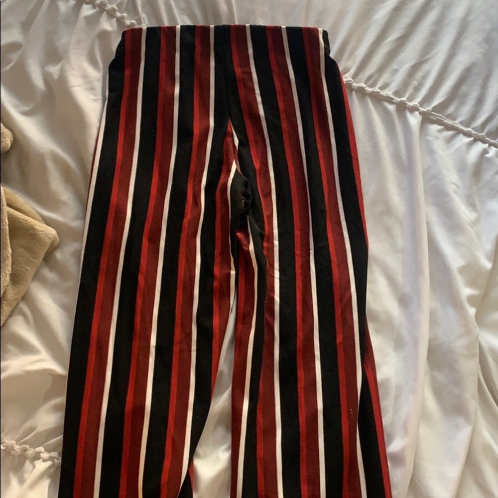 Striped wide-legged pants from Urban Outfitters